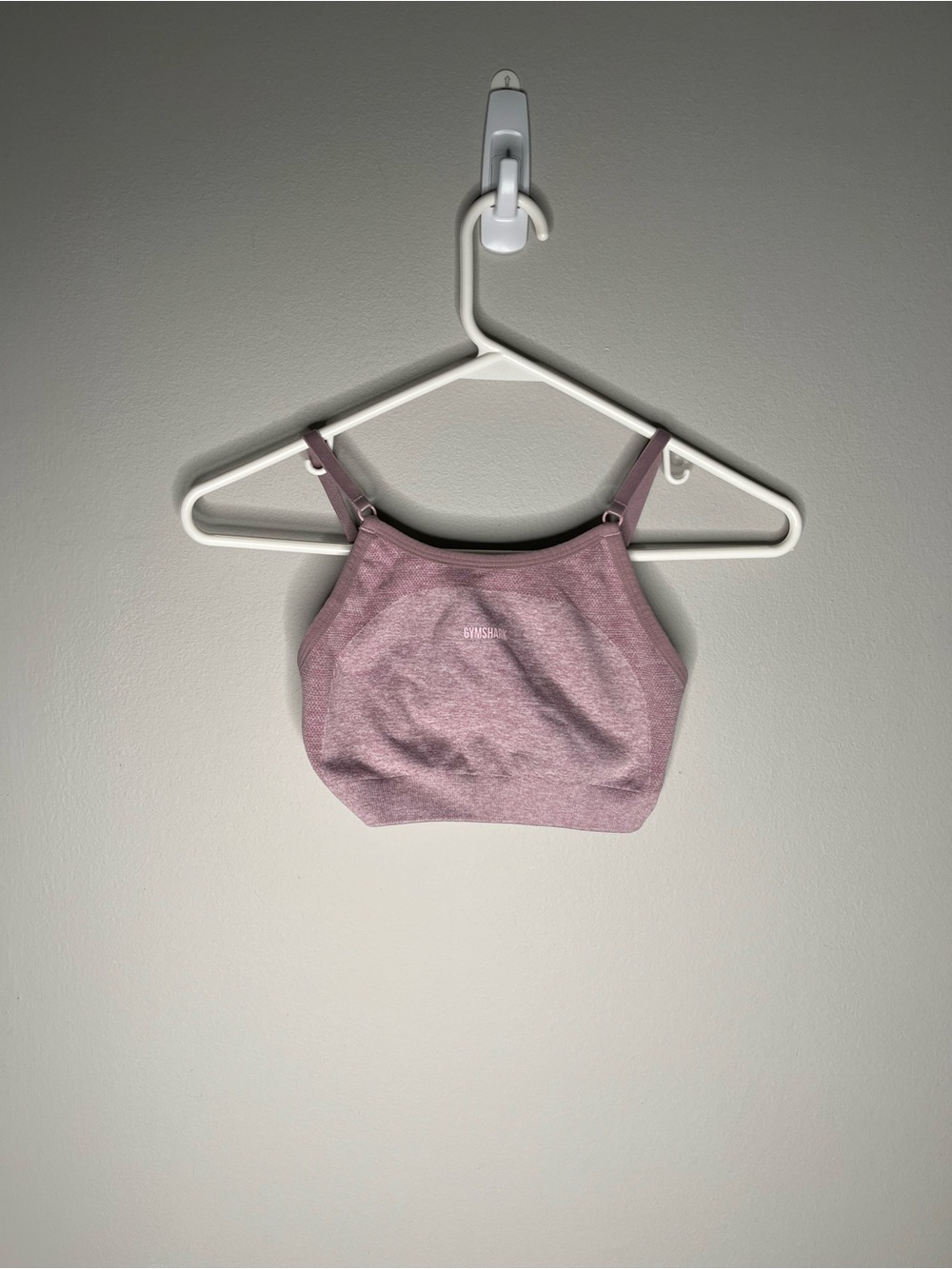 Gymshark pink sports bra size extra small